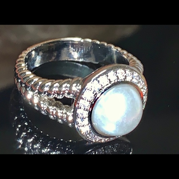 Diam pearl ring - Picture 2 of 6